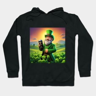 Folk Art Leprechaun Hoodie